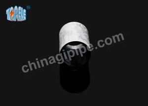 45 ° pocinčani čvrsti čelični cjevovod (GRC) Gumeni NPT navojni RIGID cijevni fitinzi