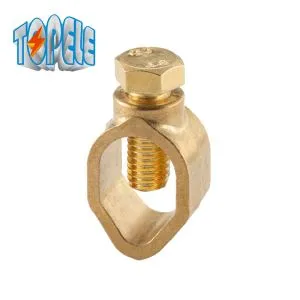 Električna kopča za žicu od mesingane matične šipke za upotrebu uzemljenja